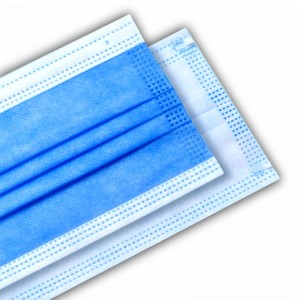 Maschera visonon tessuta monouso di uso midicale logo personalizzato